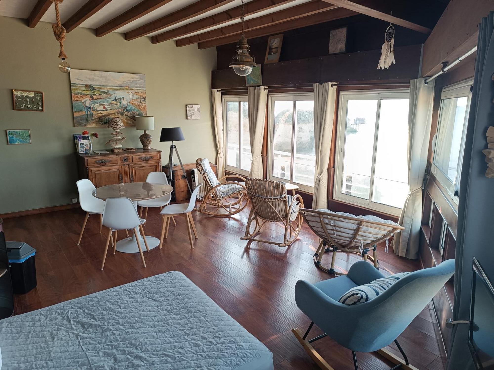 Beach Apartment - Ocean Sunset Full View Meschers-sur-Gironde Eksteriør bilde